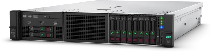 HPE ProLiant DL380 Gen10/Gen10 Plus, vista de lado